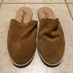 Free People Coronada Suede Mules